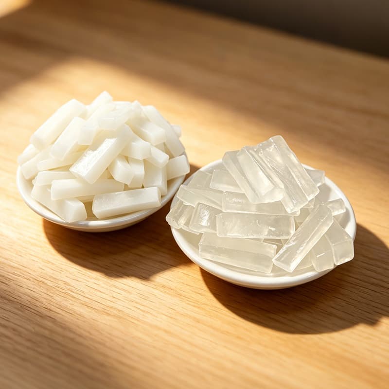 Cross-border Trade Soap Bar Natural Plant Soap Noodles Essential Oil Soap Raw Material Strip Transparent White Soap Base