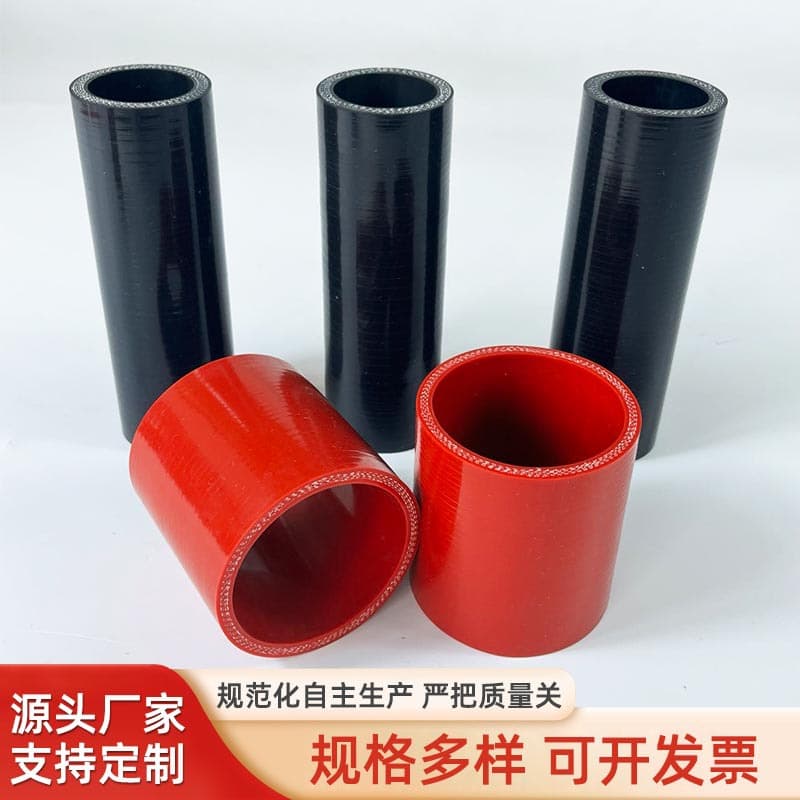 Car Turbocharger Silicone Rubber Pipe Water Cooling System Air Intake Tube Adapter Durable Flexible Hose for Automotive Modification