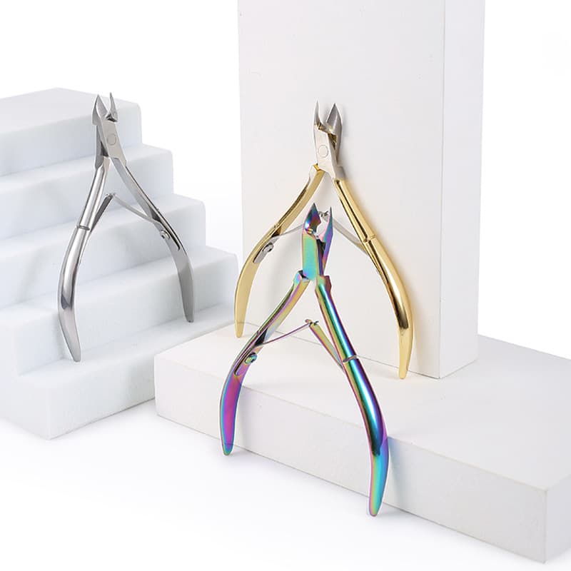 Dead skin scissors D501 professional manicure tool nail groove ingrown toenail trimming scissors stainless steel dead skin pliers barbed scissors