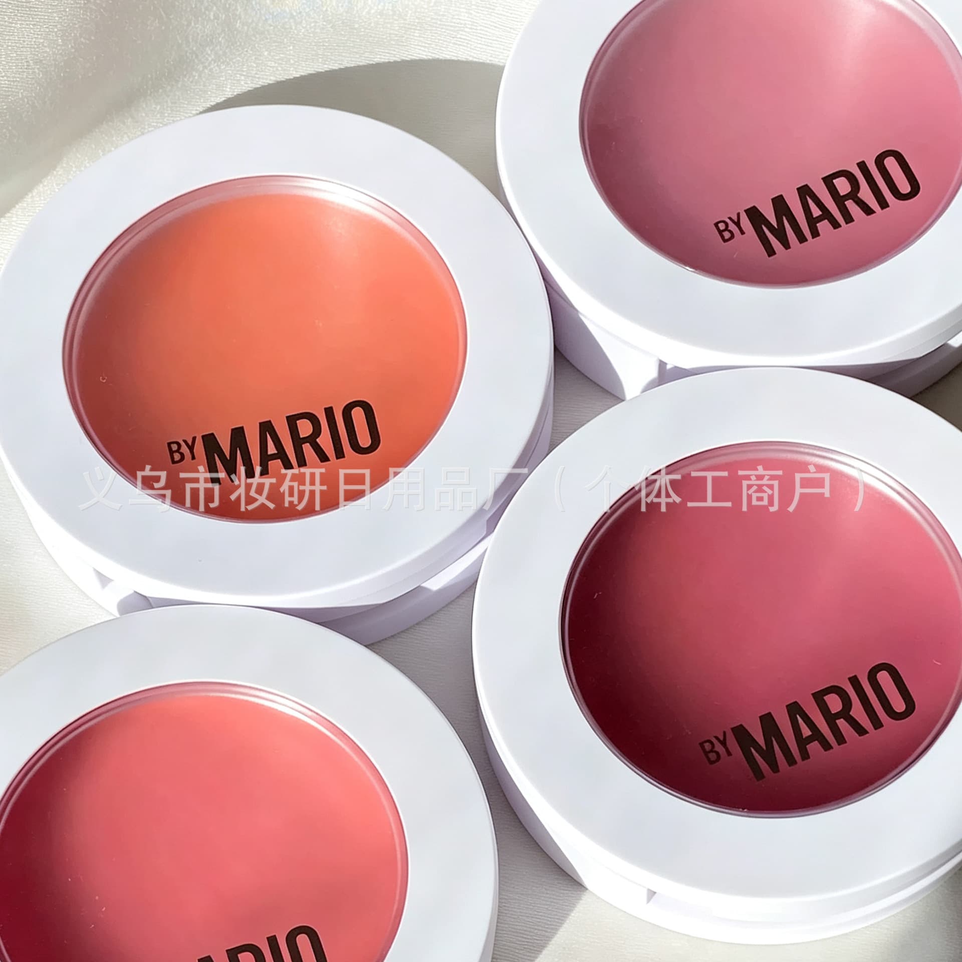 Cross-border Best Seller Mario Soft Pop Blush Cream Blush Palette Natural Look Blush Stick
