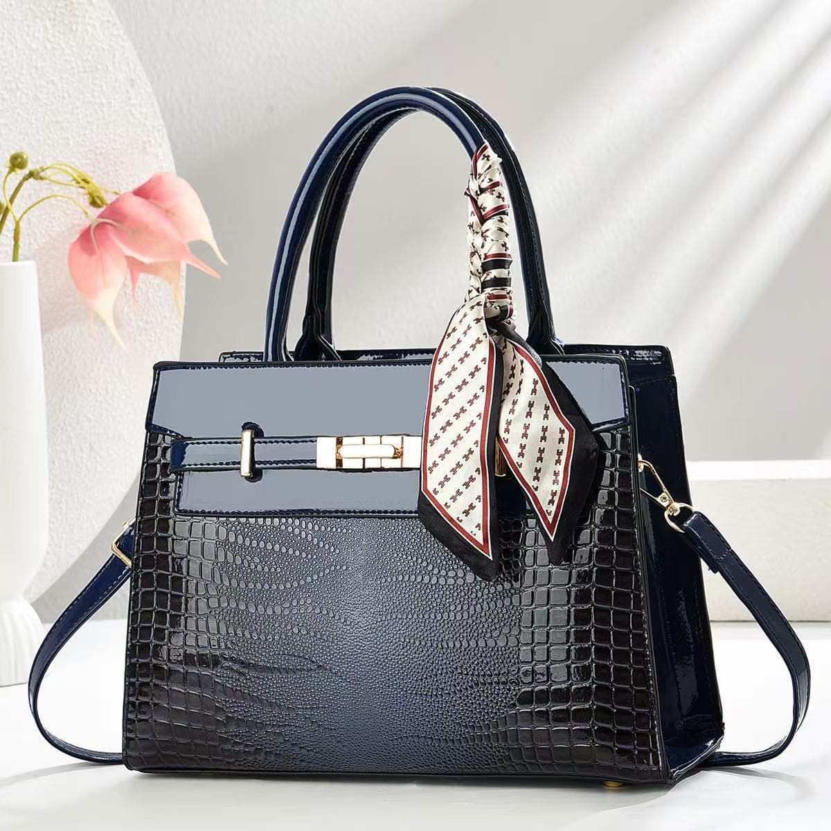 Cross-border hot-selling popular Taizhou women's bag 2025 large-capacity commuter fashion tote single shoulder crossbody handheld tote bag