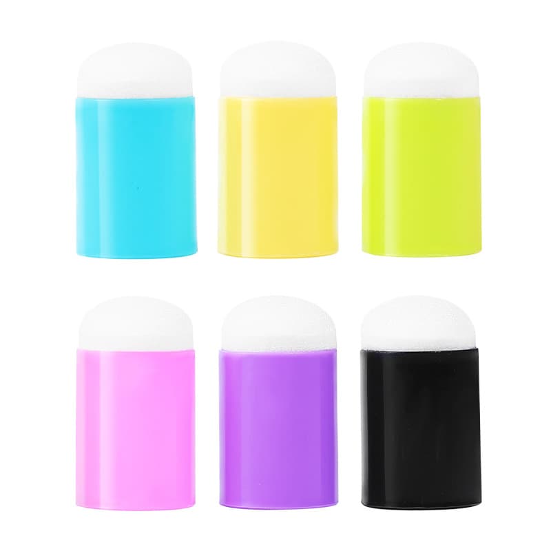 Children's Finger Sponge for Graffiti, DIY Scrapbooking, Eraser Stamp Painting, Finger Painting Smudge Tool