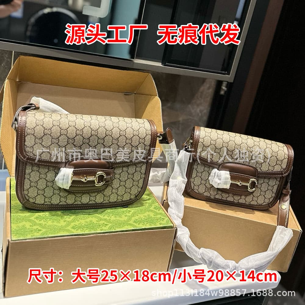Bags for women 2025 new original bag premium version crossbody bag 1955 saddle bag single shoulder crossbody large capacity women's bag