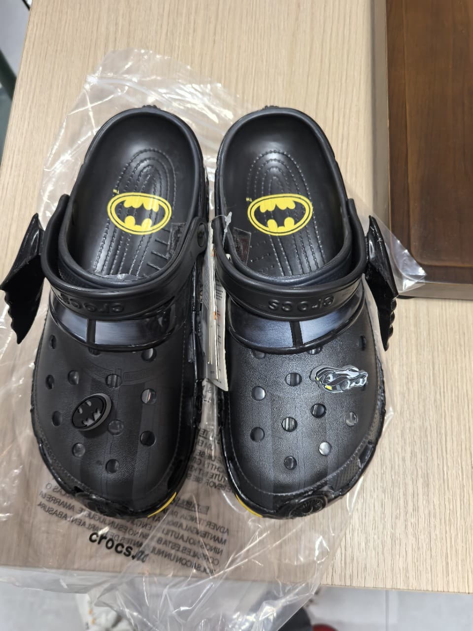 Cross New Batmobile Unisex Slip-Resistant Crocs Summer Sandals Girls' Closed-Toe Sandals