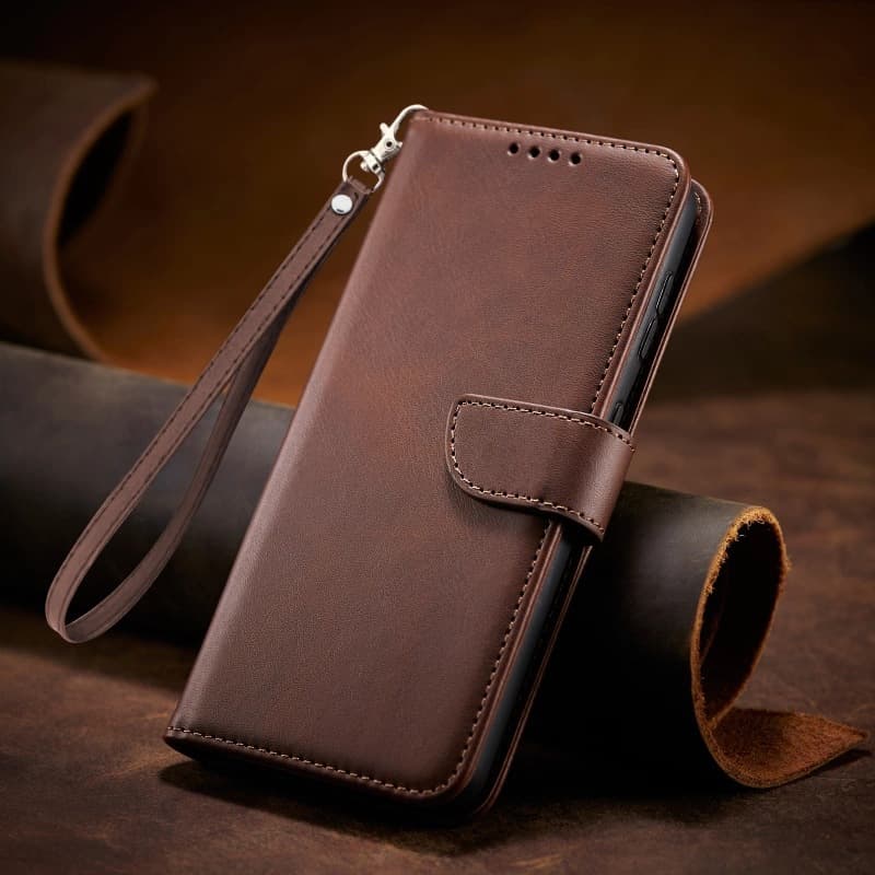 Compatible with iPhone 16 Case, Apple 15 Pro Max Leather Cover, 13/12/14 New X Flip 7 Plus