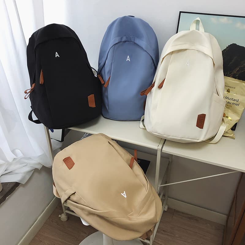 Backpack 2023 New Style School Bag Korean Fashion Simple Casual Bag Dropshipping