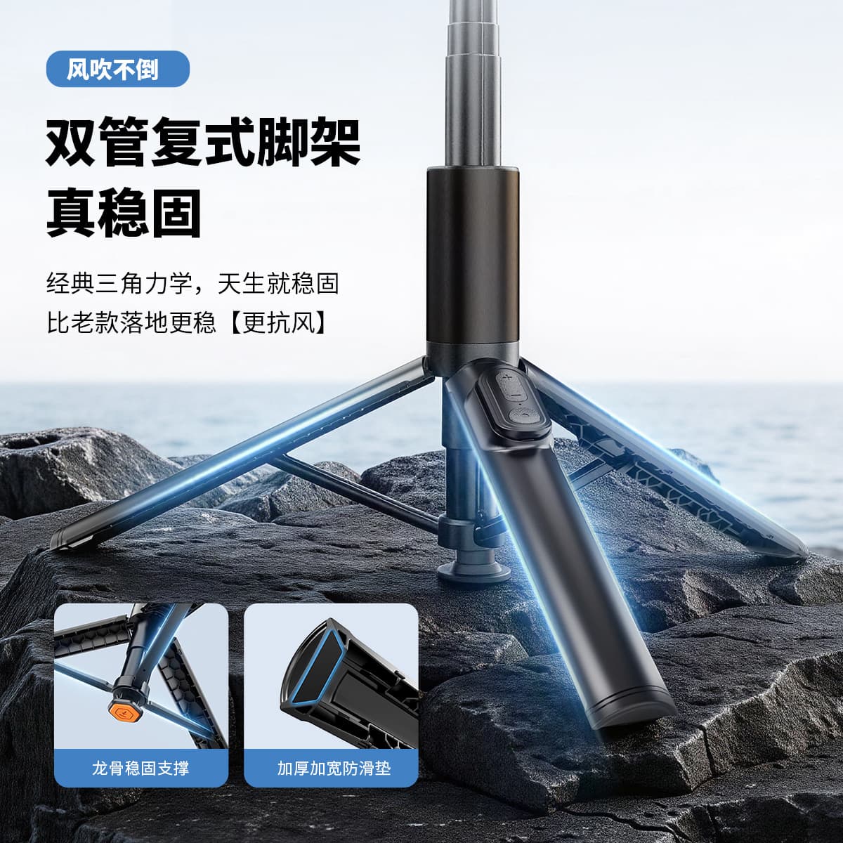 Hot-selling Diudiu Stick K60 Selfie Stick Tripod Floor-standing Portable Live Streaming Photography Phone Holder Focus Adjustment Remote Control