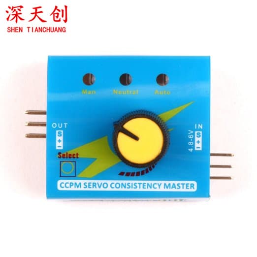 Simple Servo Tester Servo Testing Device RC Motor ESC Tester 3-Mode