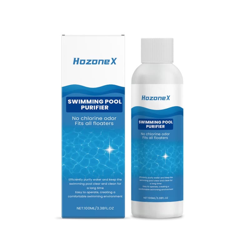 Hozonex Swimming Pool Purifier Pool Purification Liquid Clear Water Quality Odor-Free Cleaning