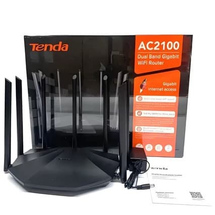 Tenda Ac23 English Version AC2100 Dual Band WiFi 5G Router