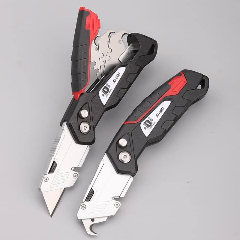 Utility Knife Heavy Duty Kyojima Electrician's Knife Hook Knife Cable Hook Knife Raw Edge Textile Cutting Blade Trapezoid Tool