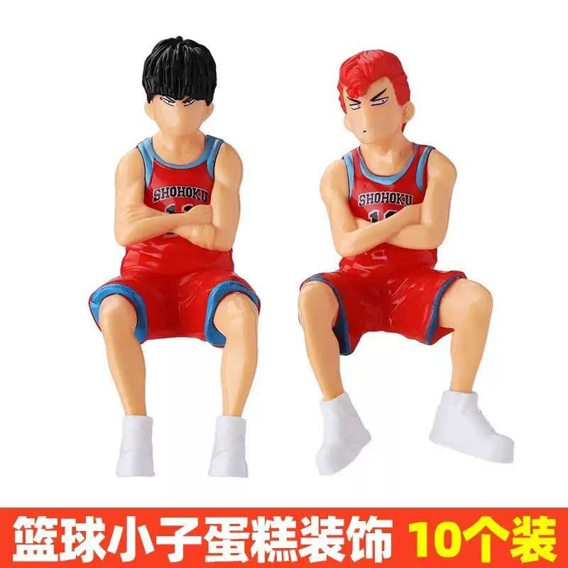 Slam Dunk Cake Decoration Rukawa Maple Ornament Ball Frame Sneakers Basketball Kid Boy Birthday Baking Insert