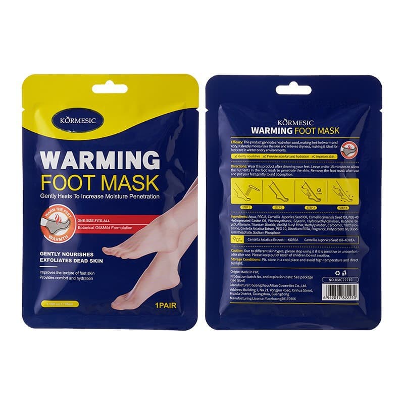 Vaseline Niacinamide Foot Mask, Hydrating Moisturizing Hand Mask and Foot Mask, Hand Mask for Cross-Border E-Commerce