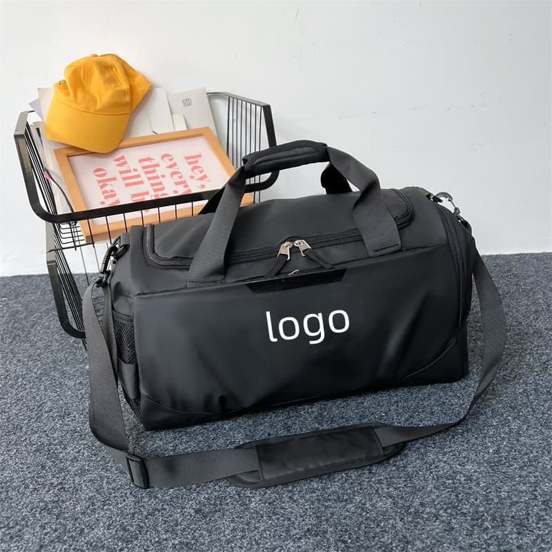Fitness bag for men, wet and dry separation, single shoulder portable crossbody bag, women's travel bag, basketball training sports backpack, swimming bag