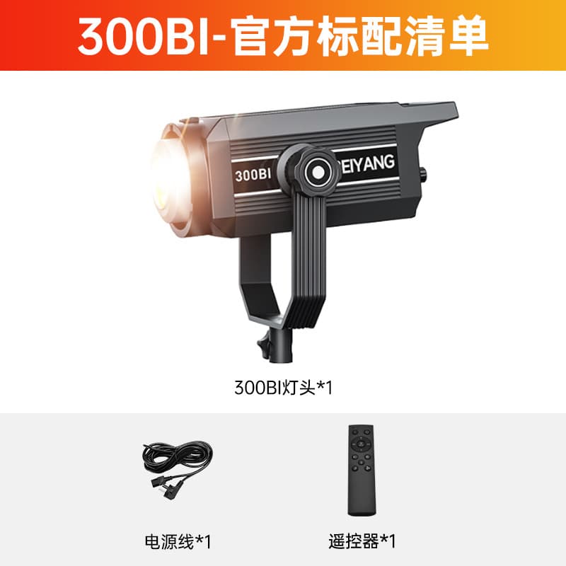BeiYang 300W Photography Fill Light for Live Streaming, Beauty Light for Studio Shooting, Jewelry Lighting Setup