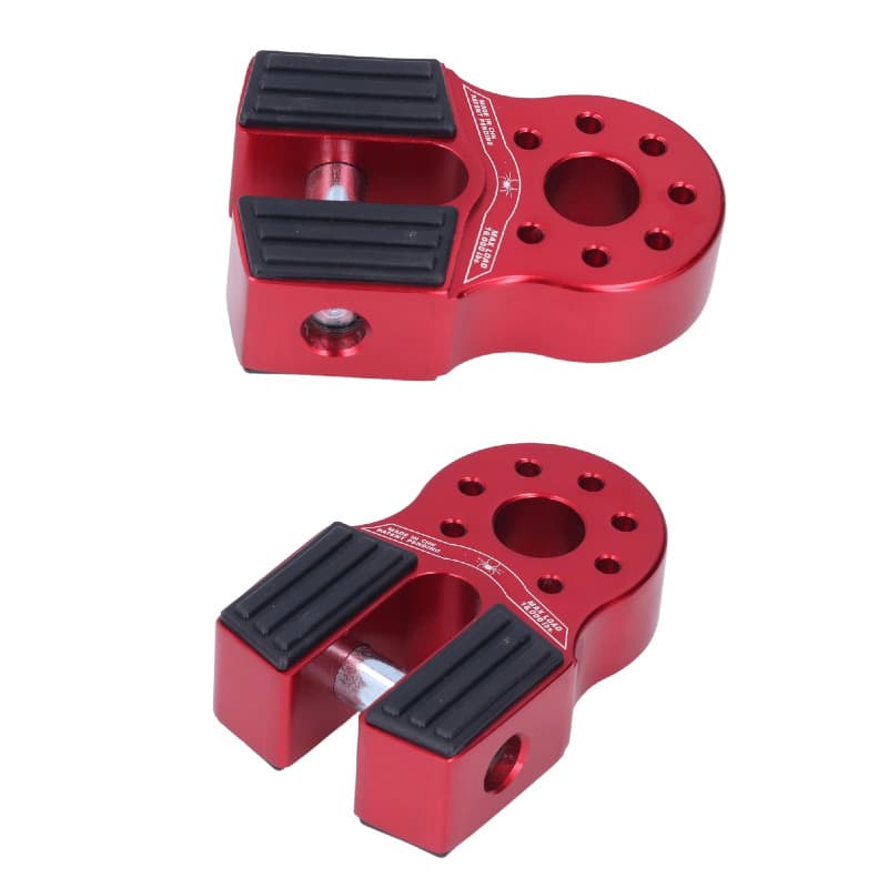 Electric Winch Hook Rope Trailer Hook Flat Connector Electric Winch Hook Off-Road Modification Self-Recovery Elastic Rope Hanger