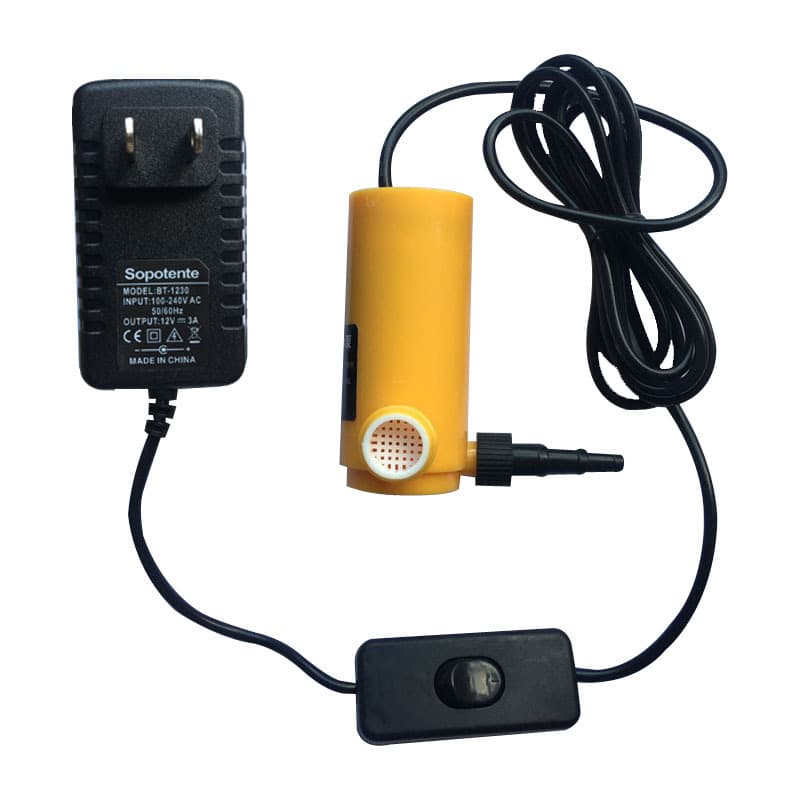 Small submersible pump DC water pump fish tank water change mini slotting machine punching self-priming submersible micro water pump