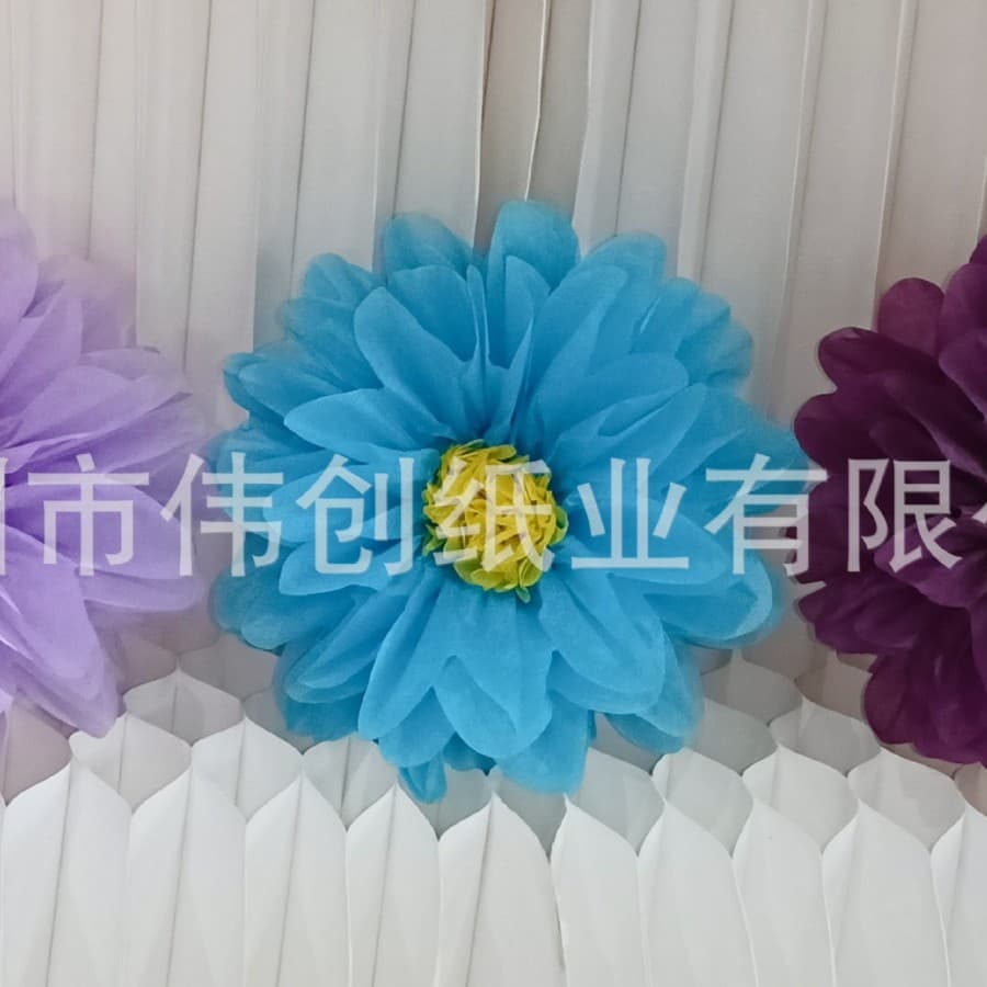 Paper Flowers Wholesale Cross-border Supply for Foreign Trade, Paper Crafts Christmas Decorations, European and American Festival Party Supplies