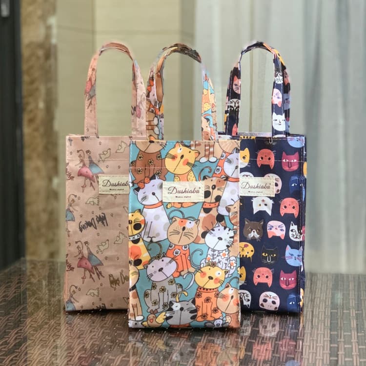 New Korean Style Waterproof Handheld Water Bottle Bag Baby Bottle Bag Thermal Food Jar Umbrella Bag Coin Key Mother's Handbag