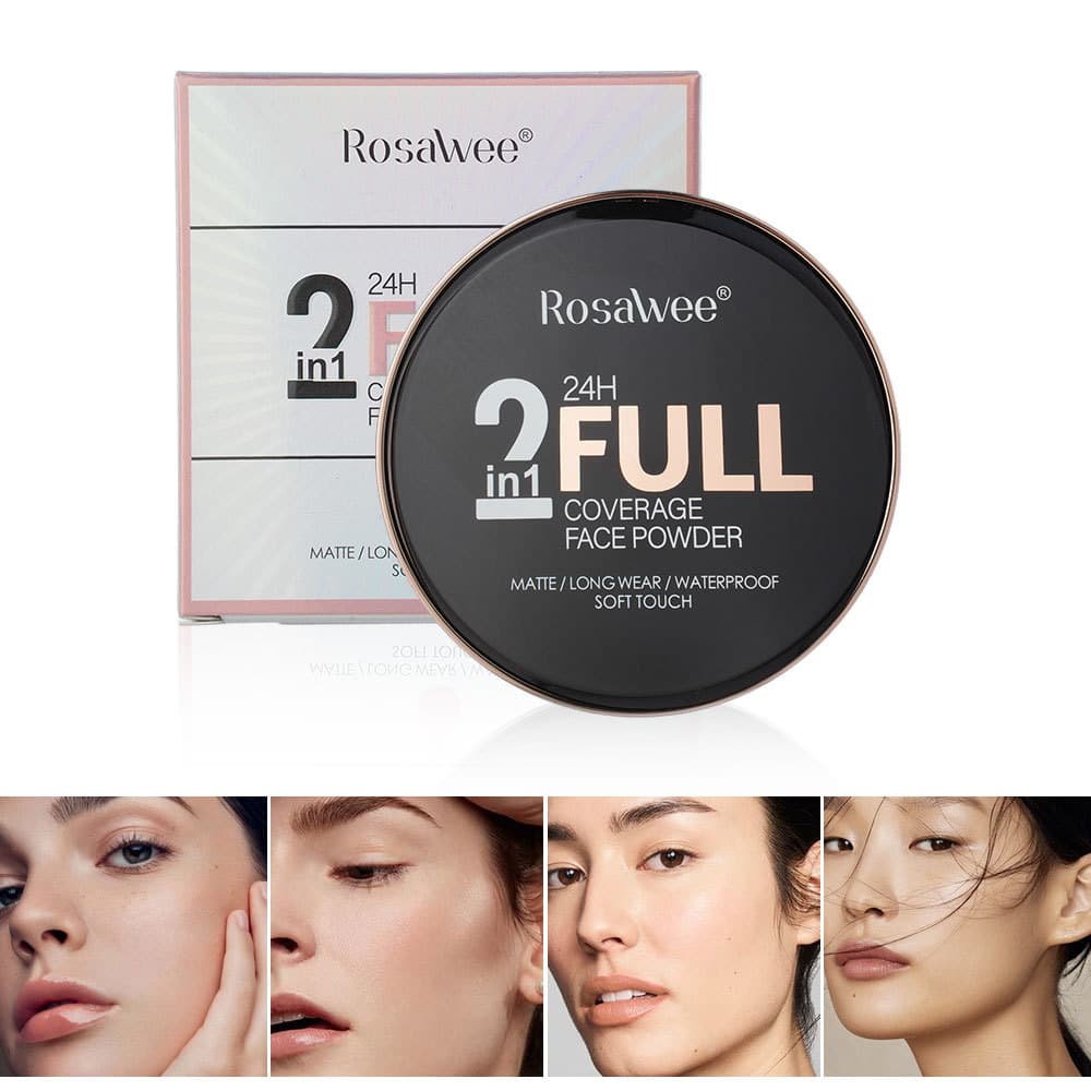 Popular beauty natural matte oil-control setting powder, long-lasting anti-sweat facial contouring powder, long-lasting makeup fine powder wholesale
