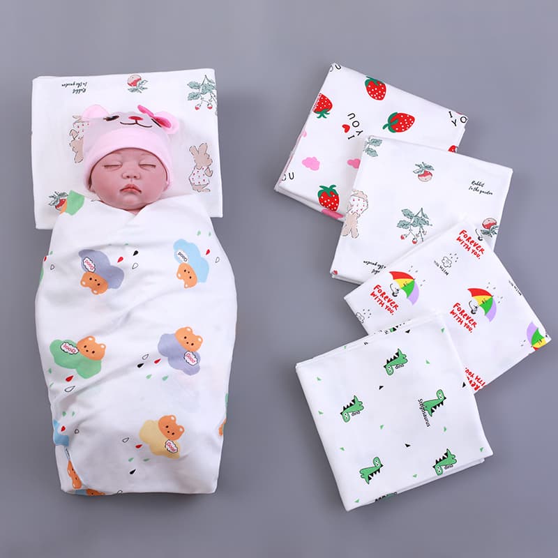 Newborn baby swaddle blanket, single swaddle blanket, thin quilt manufacturer wholesale