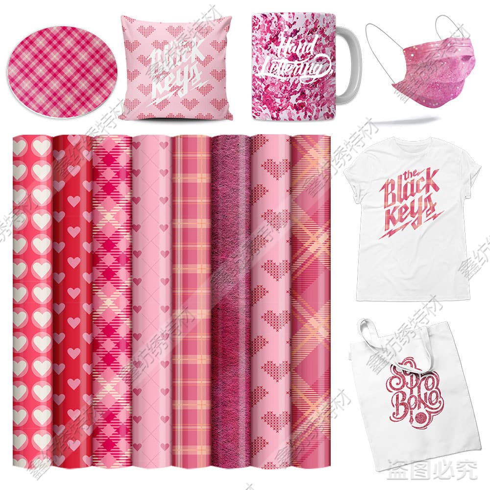 Xinfangxiu Supply Amazon Sublimation Transfer Paper, Valentine's Day Pattern Styles Transfer Paper