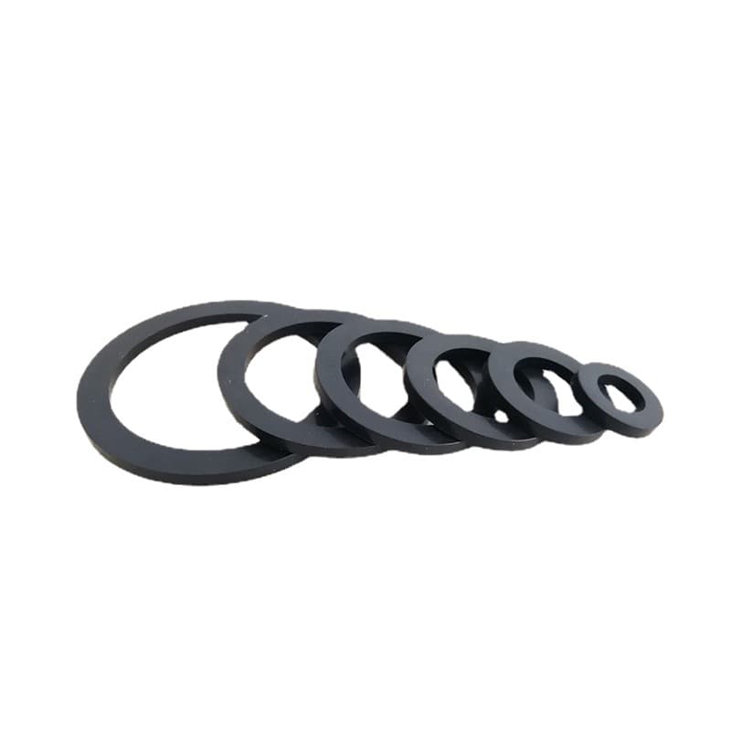 Quick-connect rubber pads, quick-connect interface pads, male and female end plate handle-type quick-connect sealing gaskets