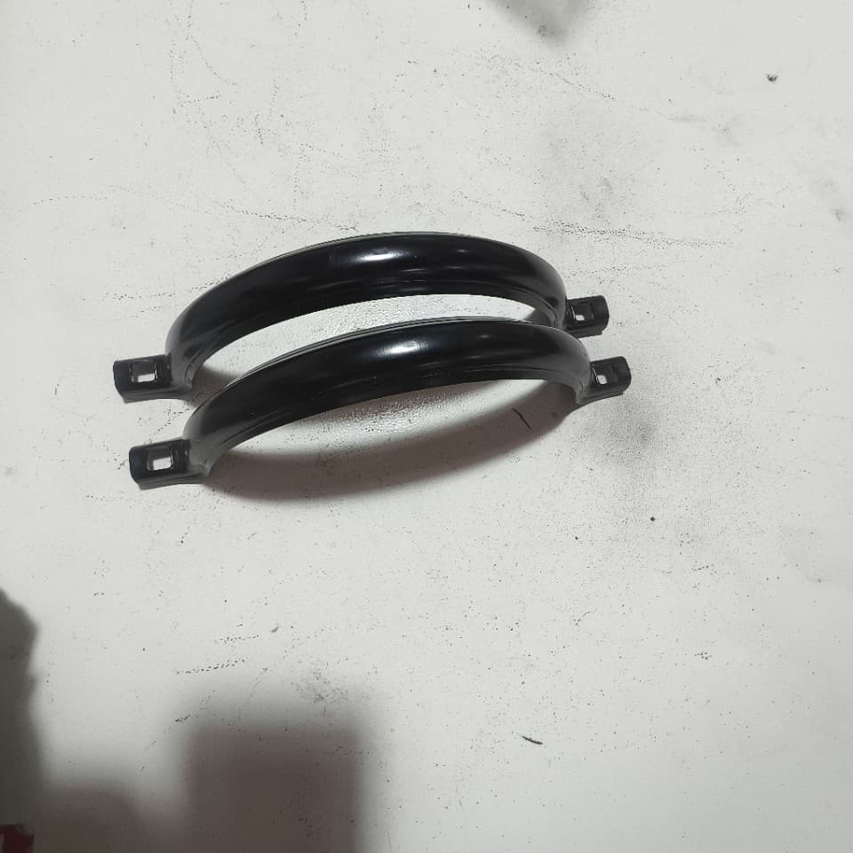 Spiral duct clamps, stainless steel galvanized sheet band clamps, carbon steel hose clamps, quick-open hinged pipe buckles
