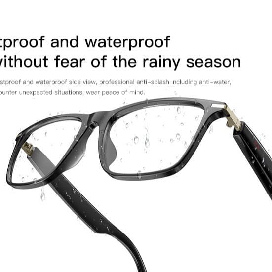 Black Tech M01 Smart Glasses Sunglasses with Call and Music Bluetooth Audio AI Bluetooth Glasses