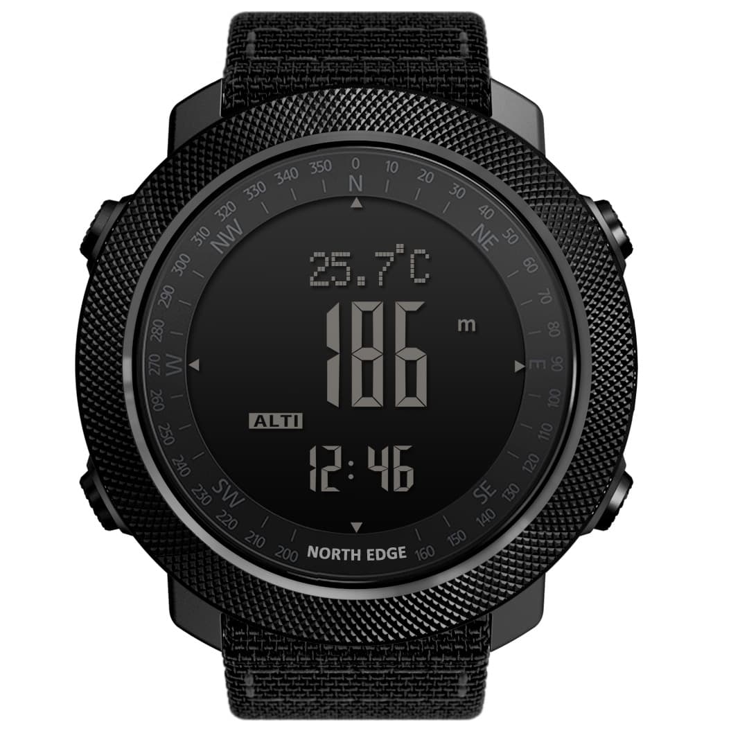 C Outdoor Mountaineering Sports Watch NORTHEDGE APACHE Smartwatch Mountaineering Swimming Marathon Wristwatch
