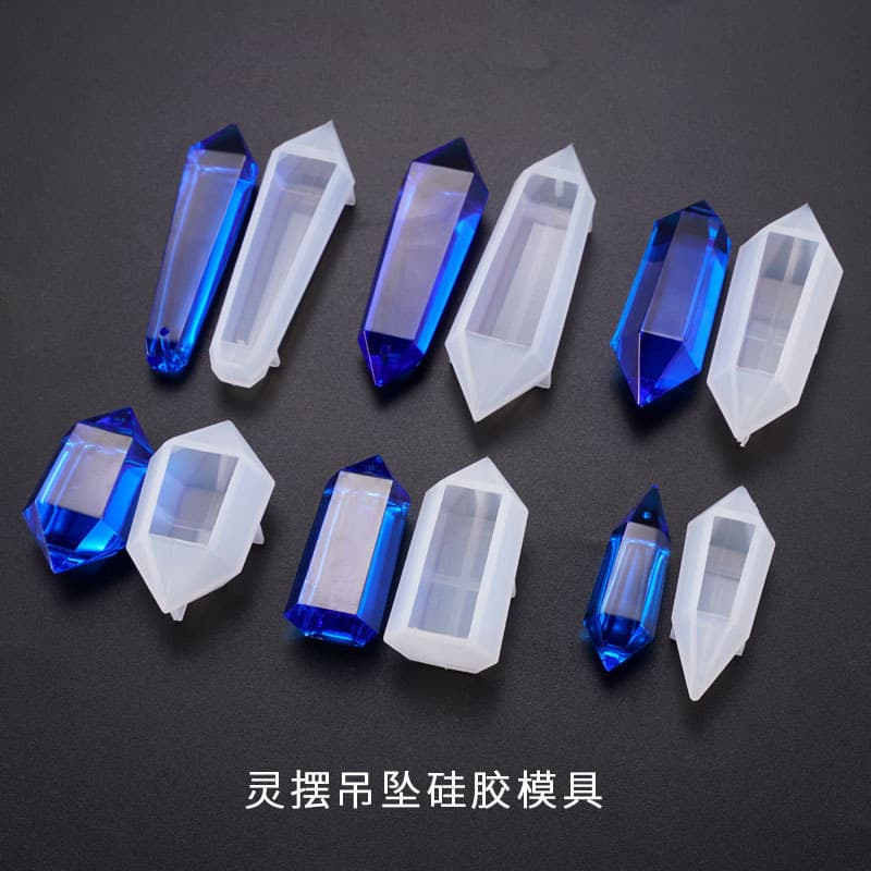 Crystal Drip Silicone Mold DIY Various Pendant Spiritual Ornament Jewelry Pendant Decorative Silicone Mold