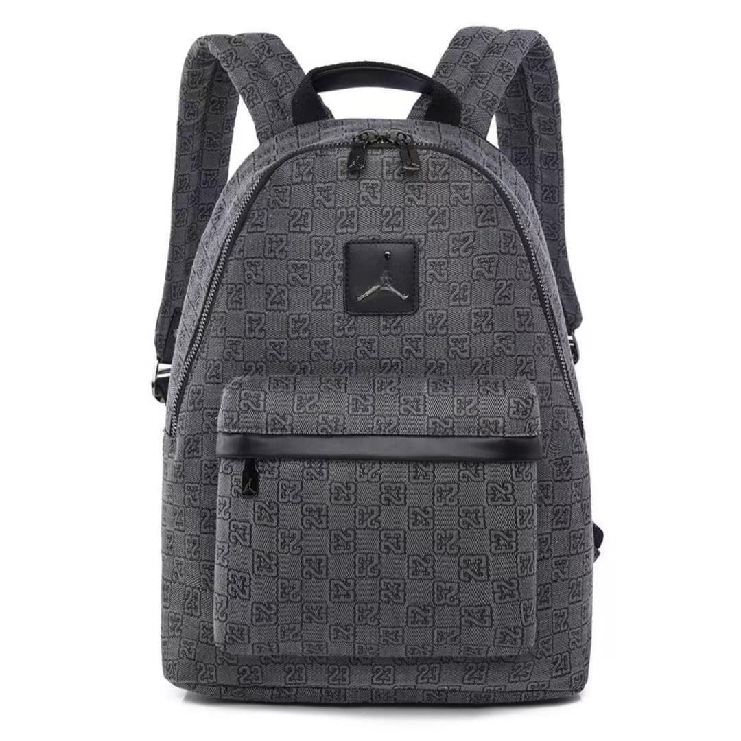 Cross-border Patchwork Checkerboard Backpack for Men and Women, Sports Casual Stylish School Bag for Middle and High School Students