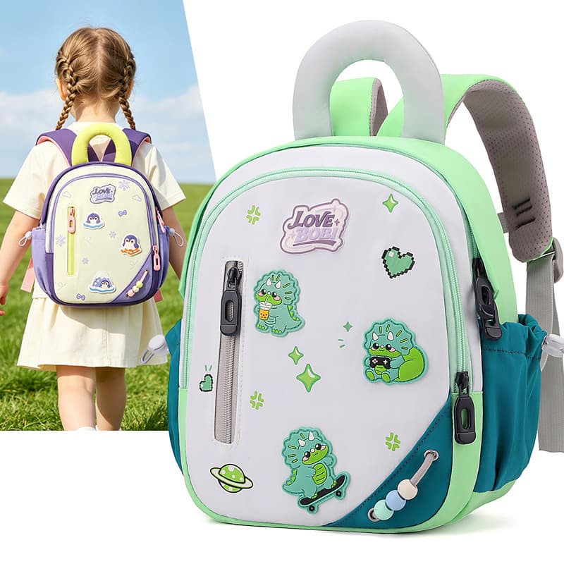Kindergarten school bag 3-5 years old baby travel backpack boy and girl children cartoon dinosaur children's backpack