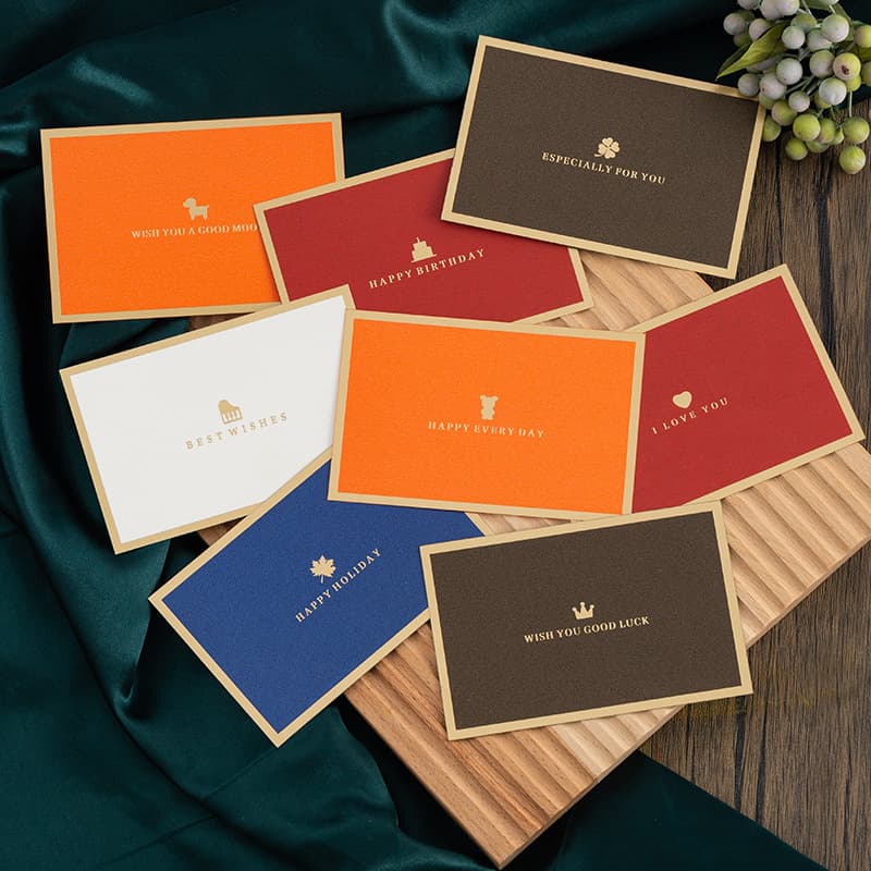 Creative Minimalist Holiday Birthday Greeting Card Message Card Mother's Day Valentine's Day Gift Greeting Card Flower Greeting Card