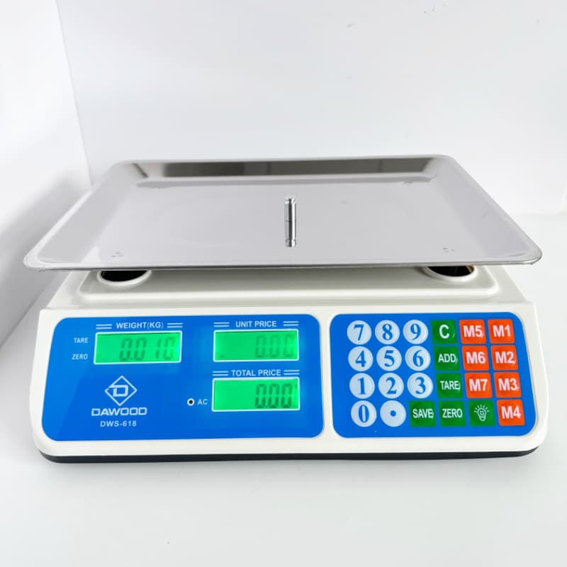 Factory Direct 618 Pricing Scale Supermarket Electronic Scale Vegetable Scale Fruit Scale Stall Pricing Scale