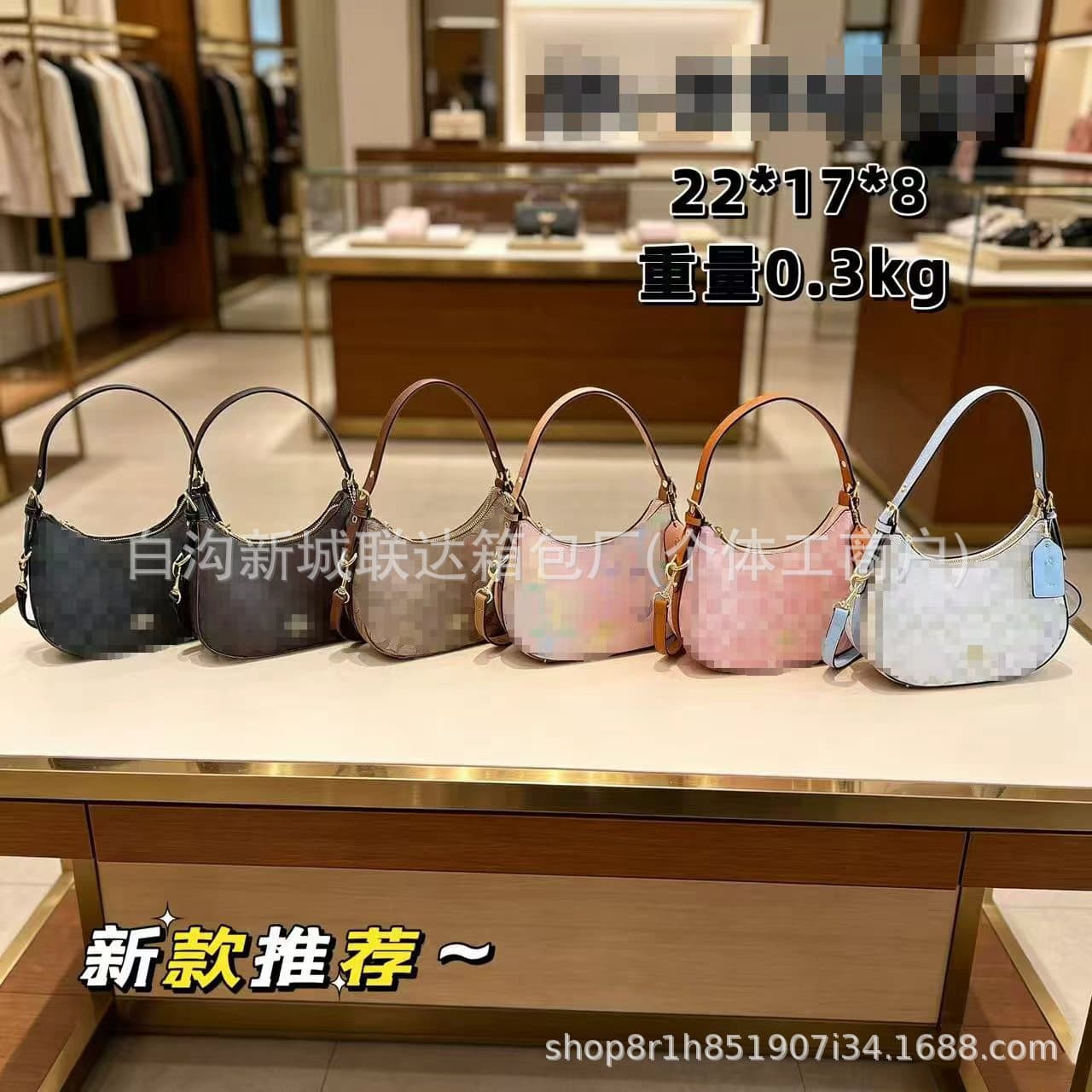 C-House New Moon Bag Women's Crossbody Bag Trendy Underarm Bag Versatile Shoulder Bag Wholesale