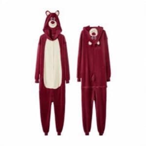 Children's Cartoon Animal Onesie Cross-Border Flannel Pajamas Winter Cute Homewear