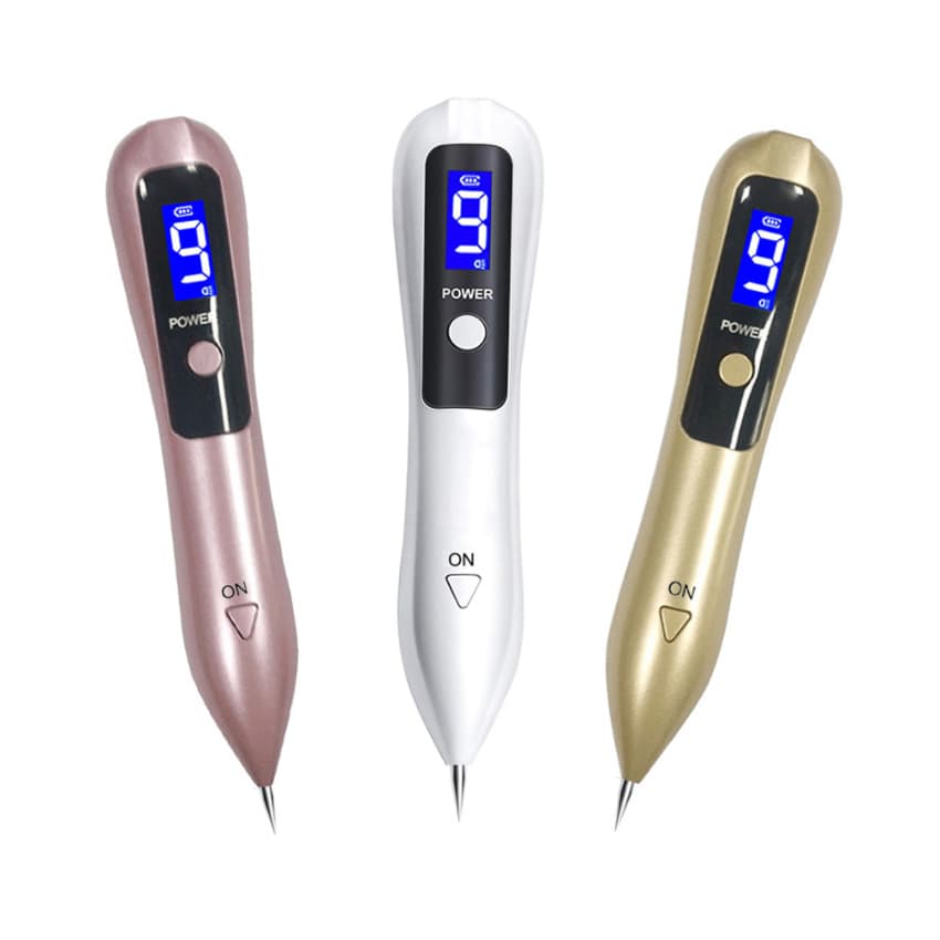 Cross-border Nine-Grade Scanning Pen LCD Home Use White Blue Light Scanning Spot Scanning Freckle Home Use White Scanning Pen Beauty Device