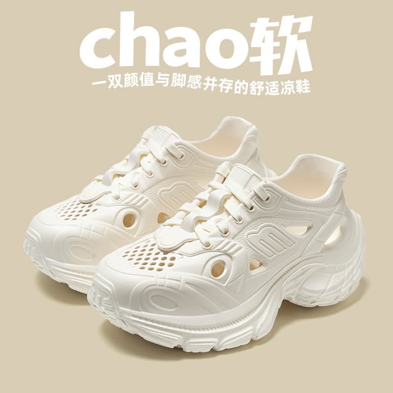 Women's Dad Shoes, Clogs, Casual Shoes, Sneakers, Board Shoes, River Shoes, Beach Shoes, Eva Wading Shoes, Outdoor Sandals