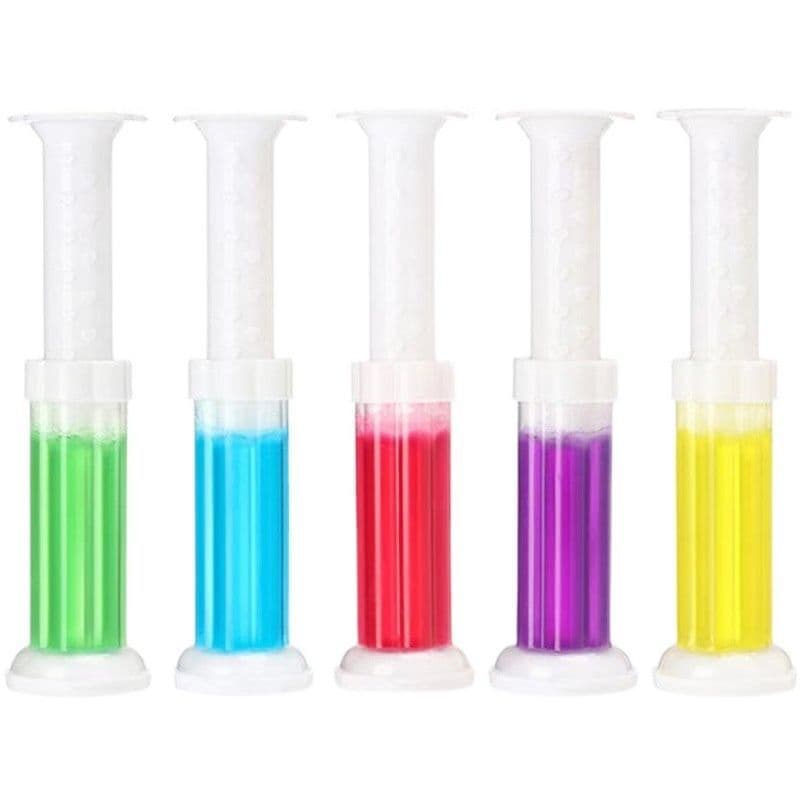 Toilet Flower Bathroom Air Freshener Deodorizing Gel Toilet Cleaner