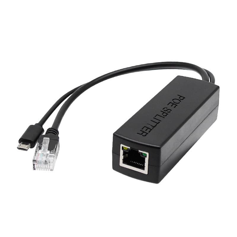 National standard 48V to 5V MicroUSB port PoE splitter PD power supply module PoeSplitter