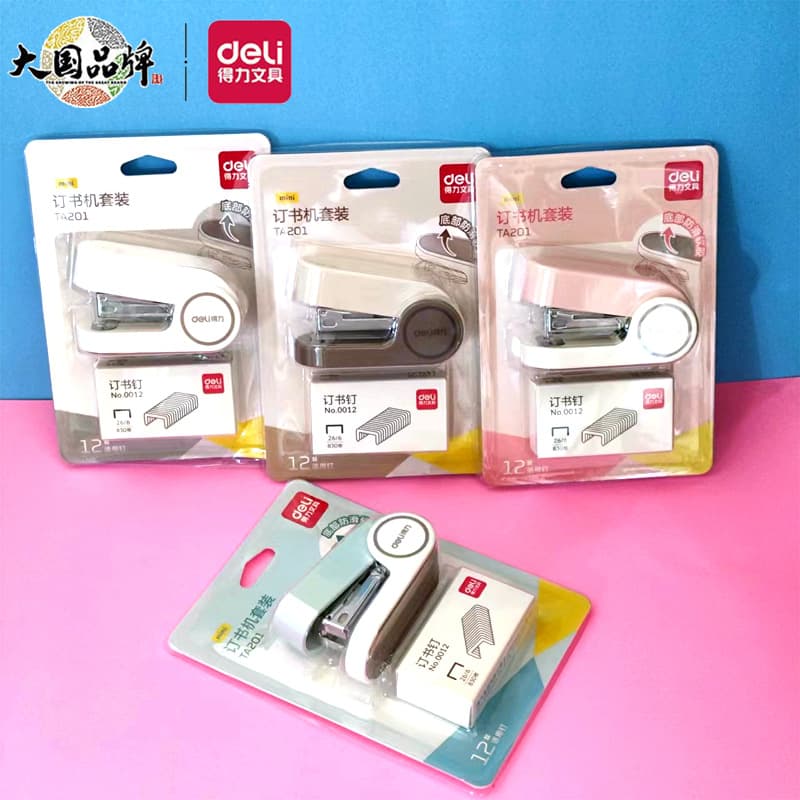 Deli Mini Stapler, Office Supplies, Small Student Size 12 Mini Stapler