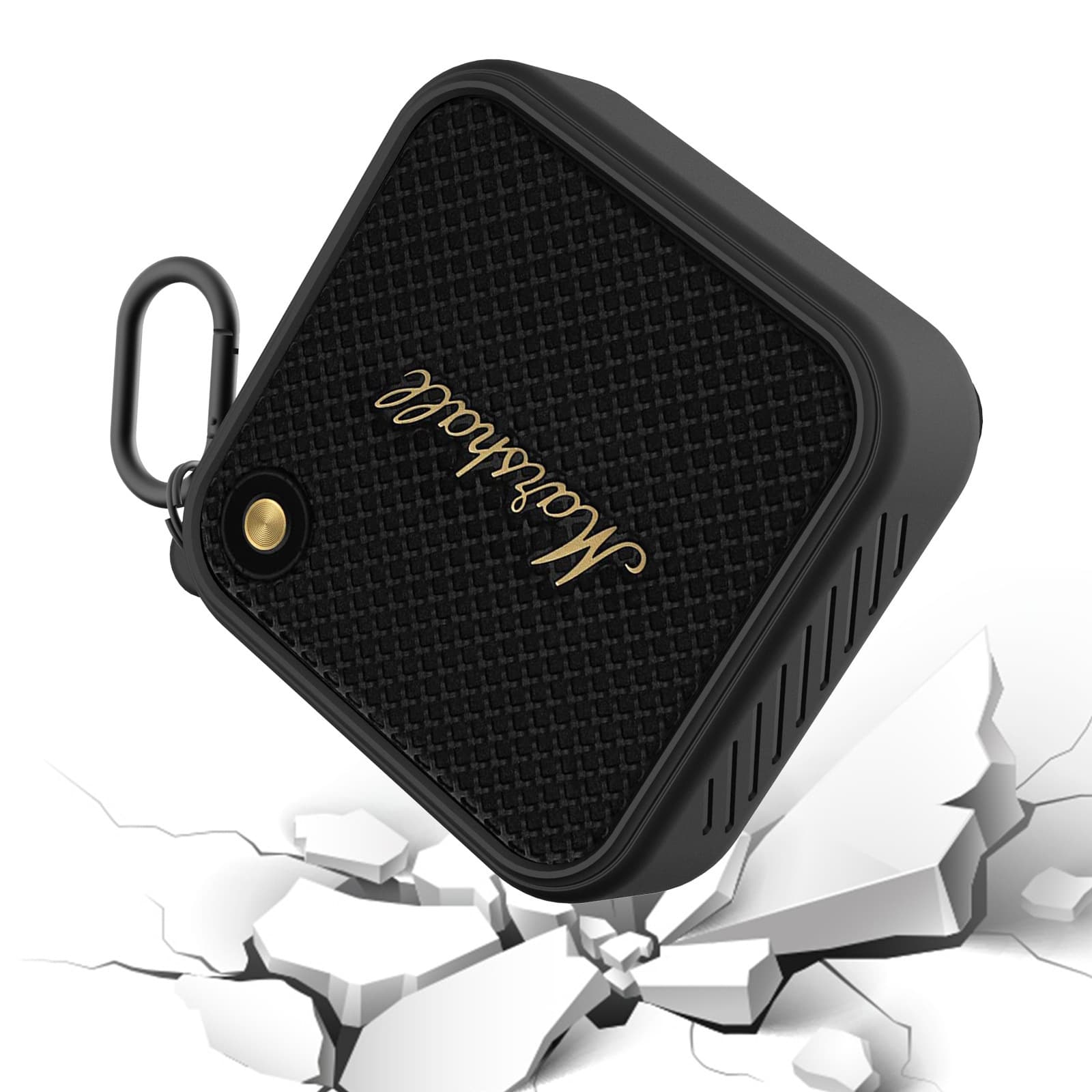 Marshall Willen silicone protective case for outdoor Bluetooth speakers, shockproof.