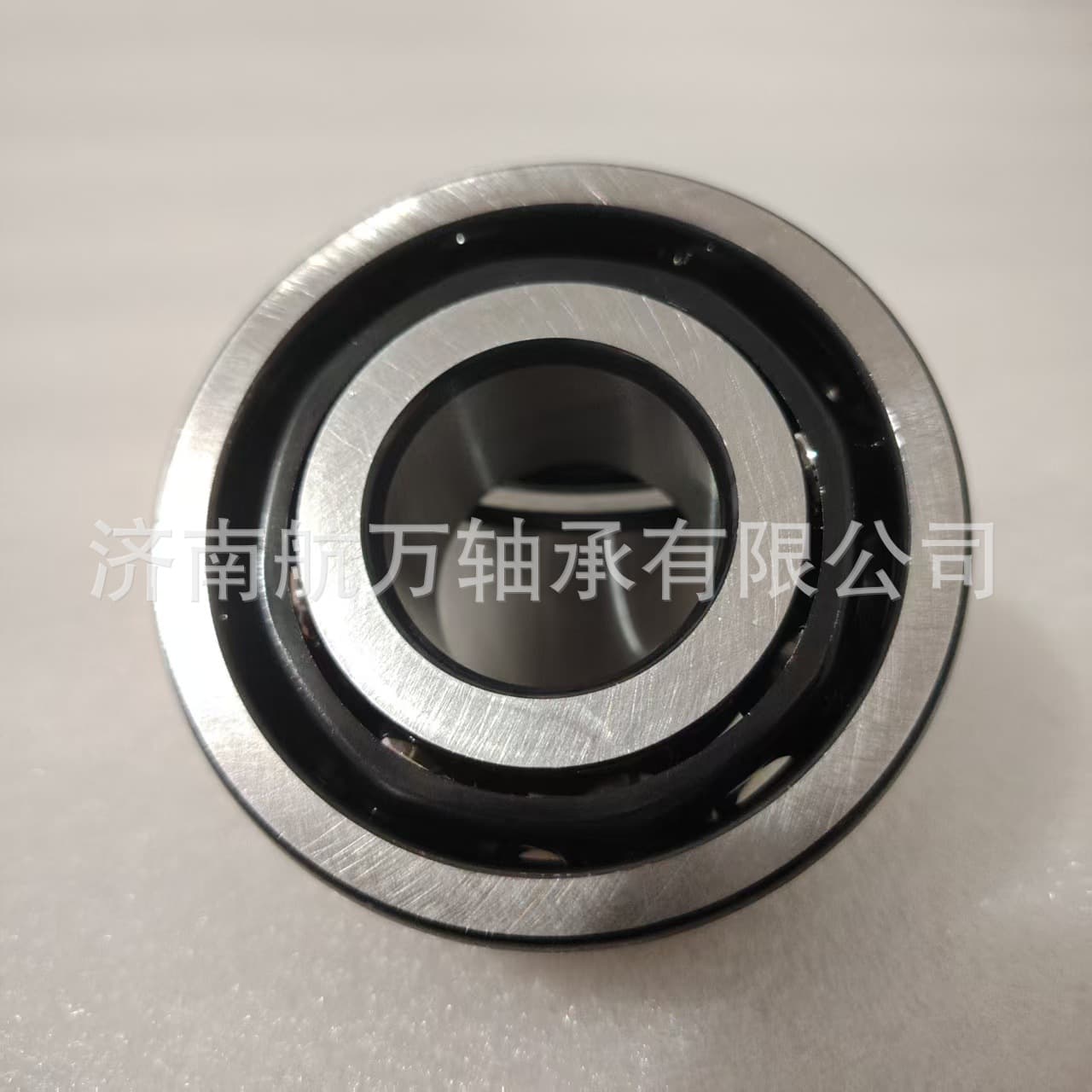 Double row angular contact ball bearings with nylon cages, models 30205, 30206, 30207, and 30208.