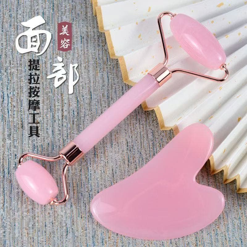 Facial massager, facial pusher, V-face artifact, roller, double chin masseter massager, lifts and tightens face