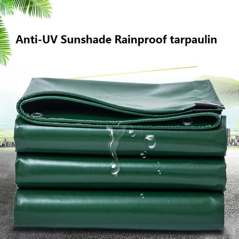 Knife-Coated Pool Cover Flame-Retardant Yard Tarpaulin Scratch-Resistant Fish Pond Waterproof Sunproof PVC Coated Fabric