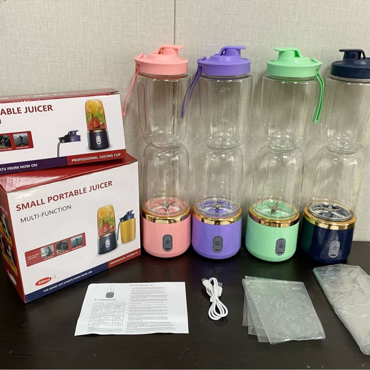 Mini Juicer Cross-border Juicer Portable Charging Small Juicing Cup Home Wholesale Multifunctional Centrifugal