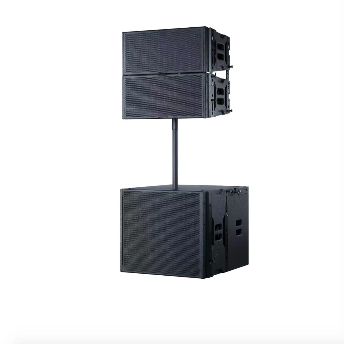 Active line array audio active speaker dual 10-inch line array high-power bar outdoor performance waterproof complete set