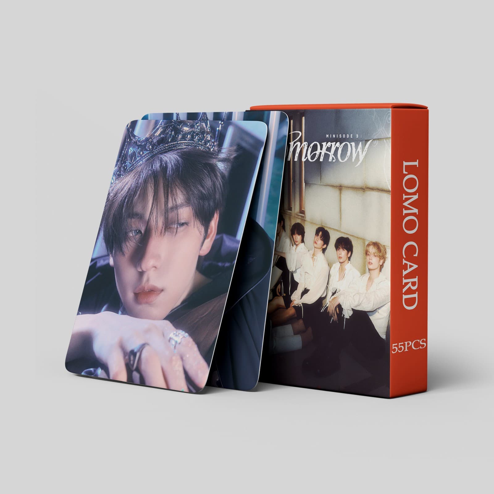 Cross-border exclusive 55 in-stock T-group minisode3 TOMORROW cards star KPOP LOMO greeting cards