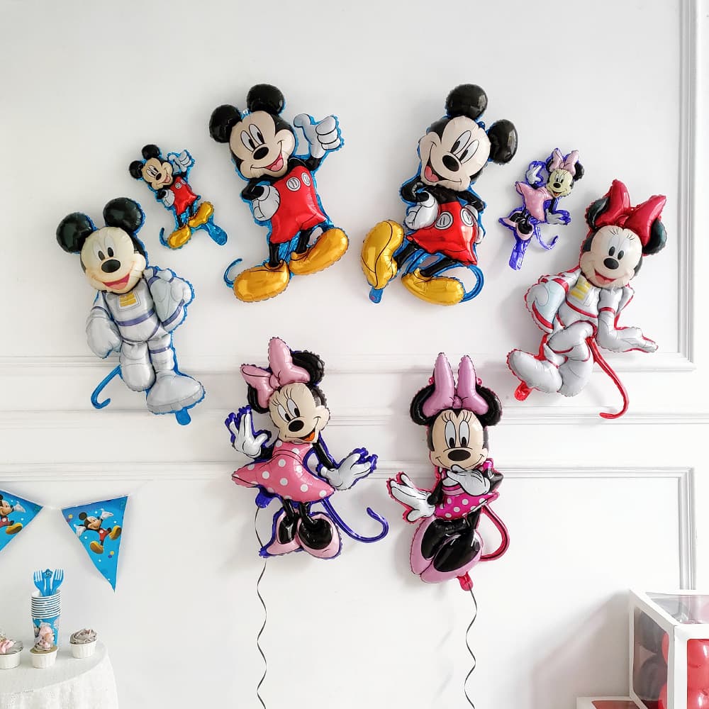 DSN Licensed Mickey Minnie Cartoon Aluminum Film Balloon Mickey Mouse Balloon Children's Toy Birthday Party Balloon